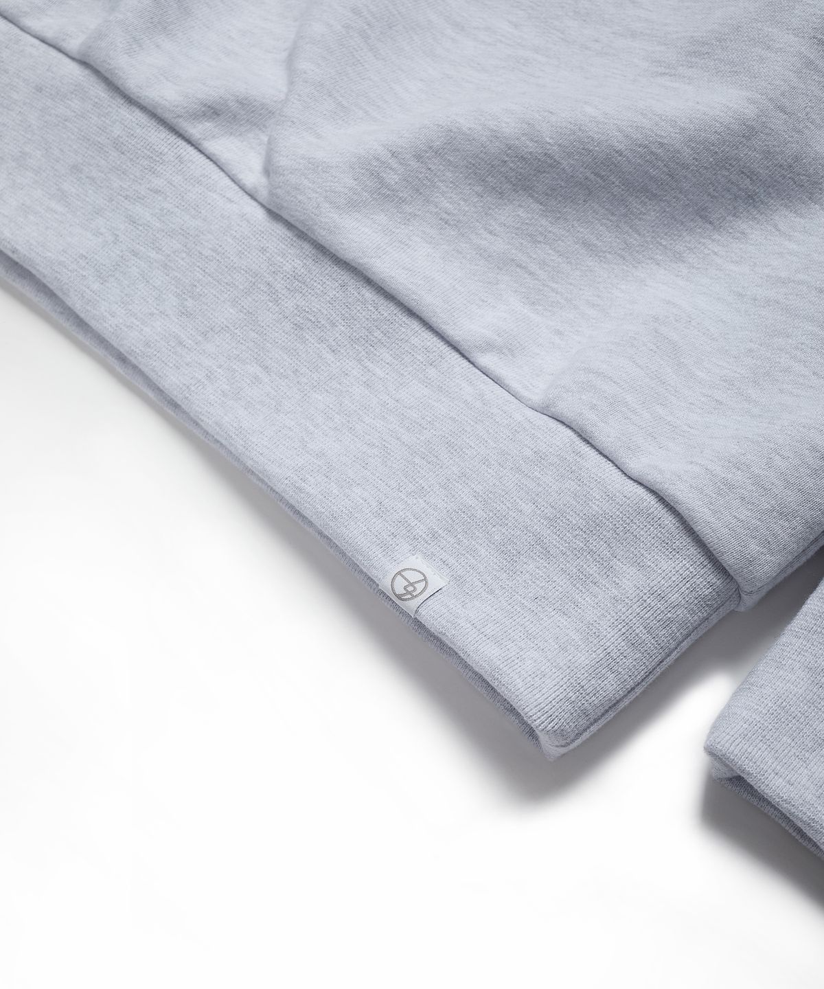 사운즈라이프(SOUNDSLIFE) Flocking Printing Sweatshirts Melange Grey