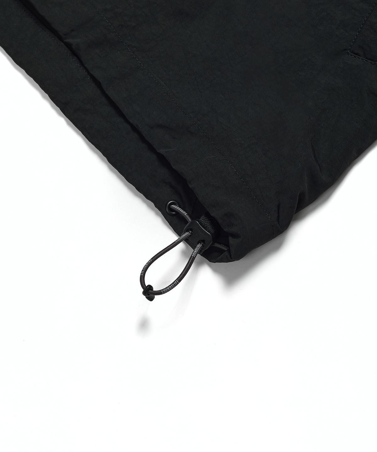 사운즈라이프(SOUNDSLIFE) SL Logo Woven Pullover Black