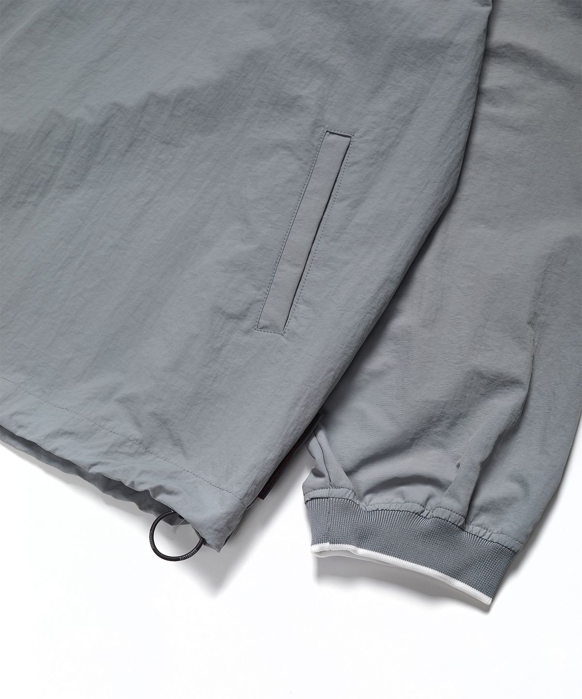 사운즈라이프(SOUNDSLIFE) SL Logo Woven Pullover Grey