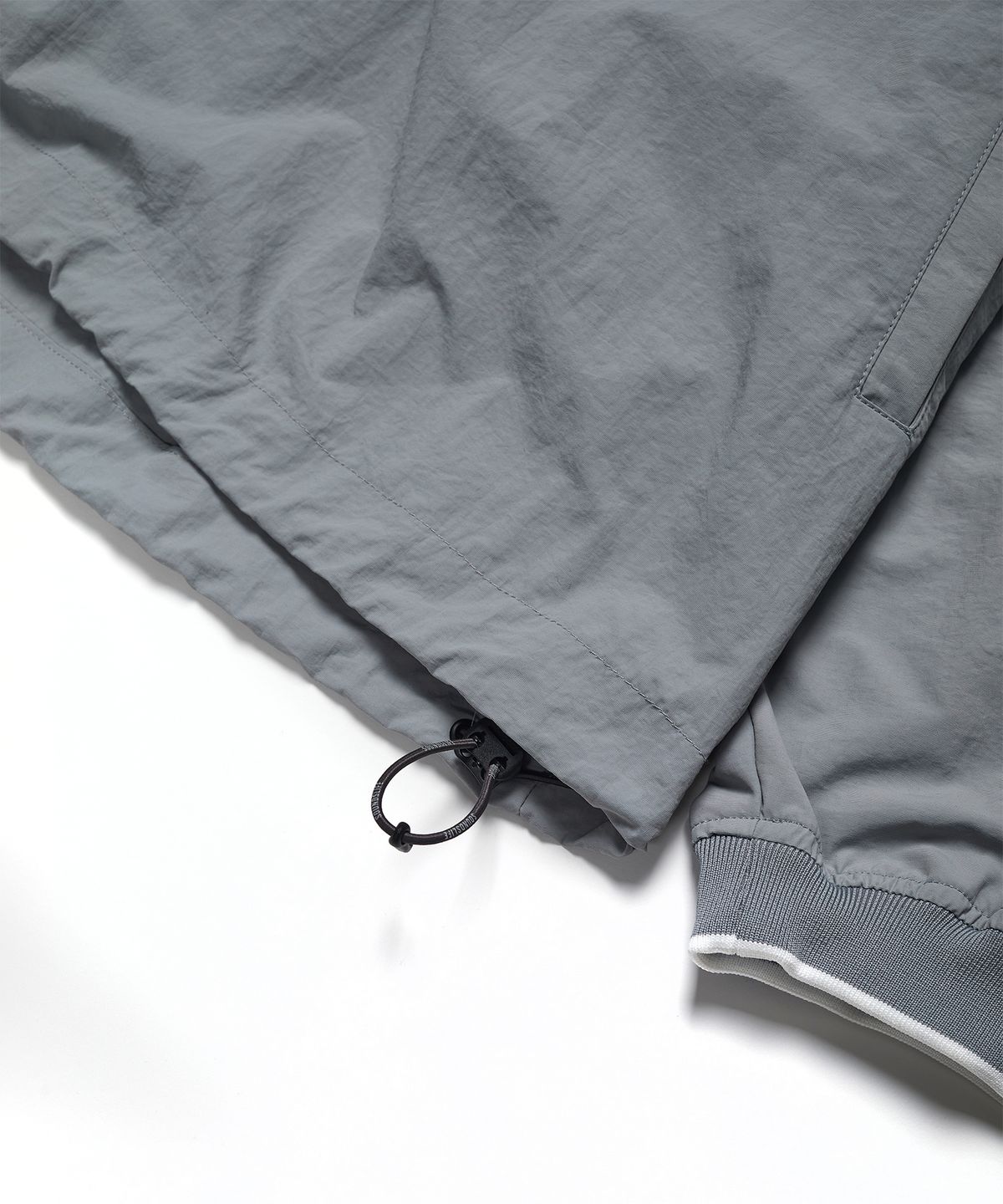 사운즈라이프(SOUNDSLIFE) SL Logo Woven Pullover Grey