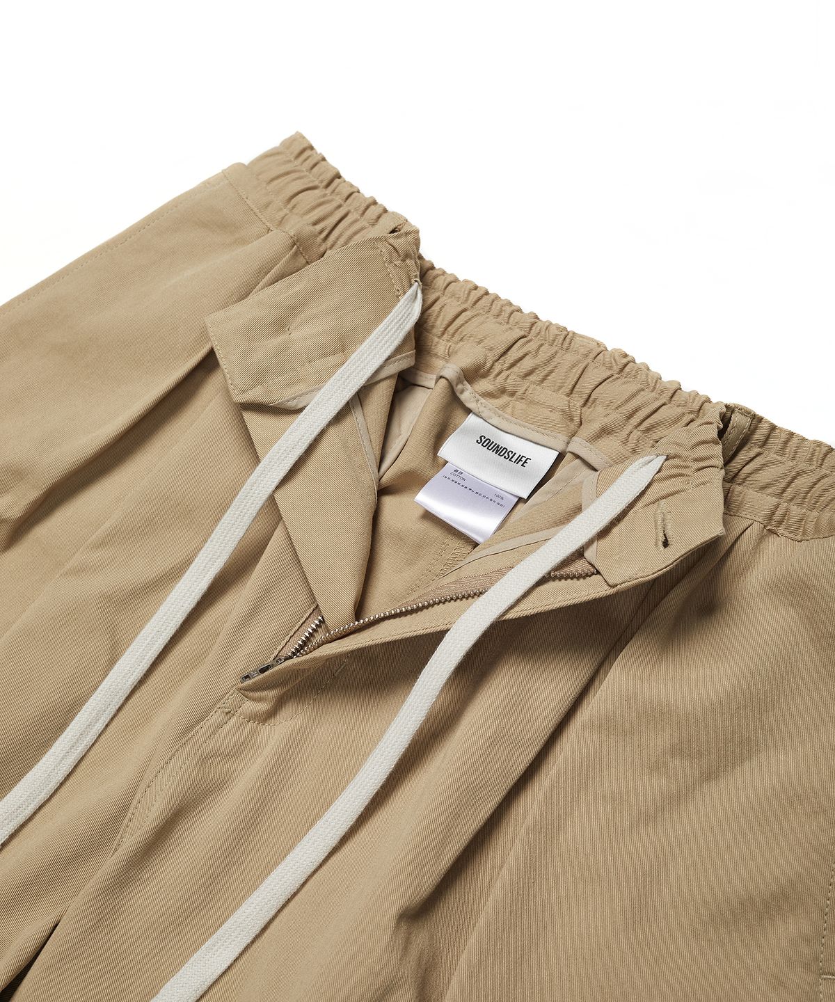 사운즈라이프(SOUNDSLIFE) Easy Banding Chino Pants Beige