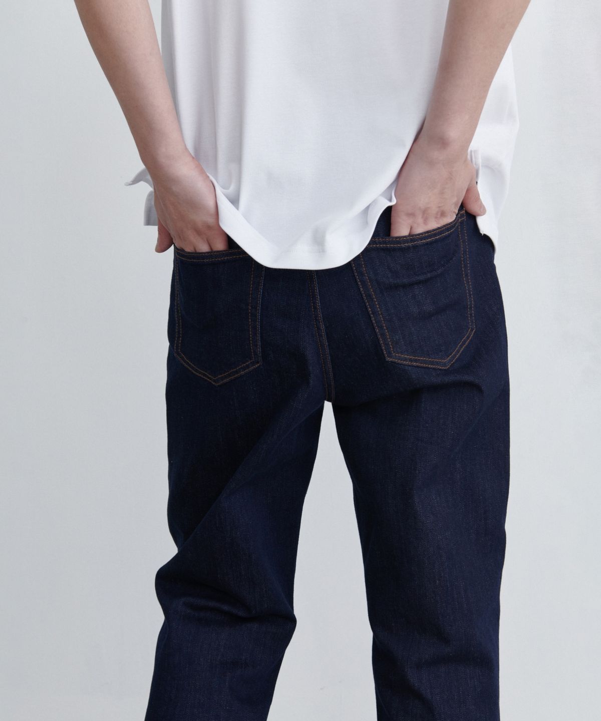 무신사 스탠다드(MUSINSA STANDARD) KIPAS 레귤러 핏 데님 팬츠 [딥 인디고]