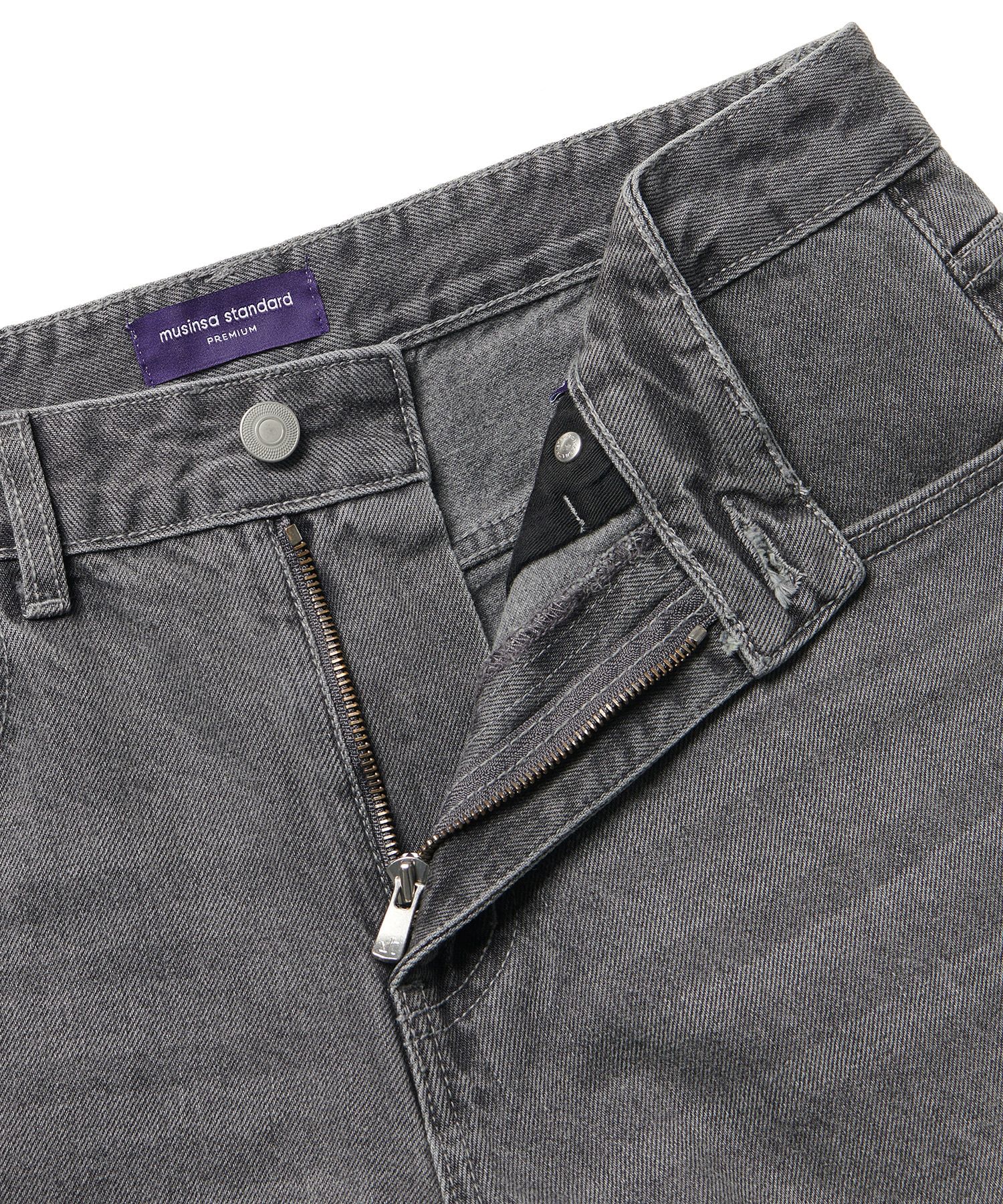 ★MUSINSA STANDARD★ CALIK Regular Fit Denim Pants Gray MMCN MUSINSA | MUSINSA STANDARD CALIK Regular Fit Denim Pants [Gray]