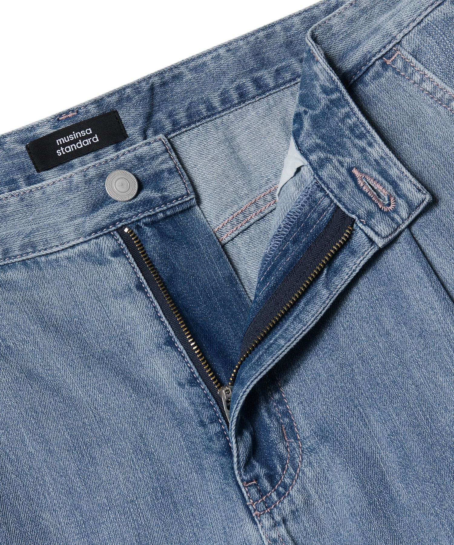 ★MUSINSA STANDARD★ Linen-like semi-balloon denim pants dar MUSINSA | MUSINSA STANDARD Linen-like semi-balloon denim