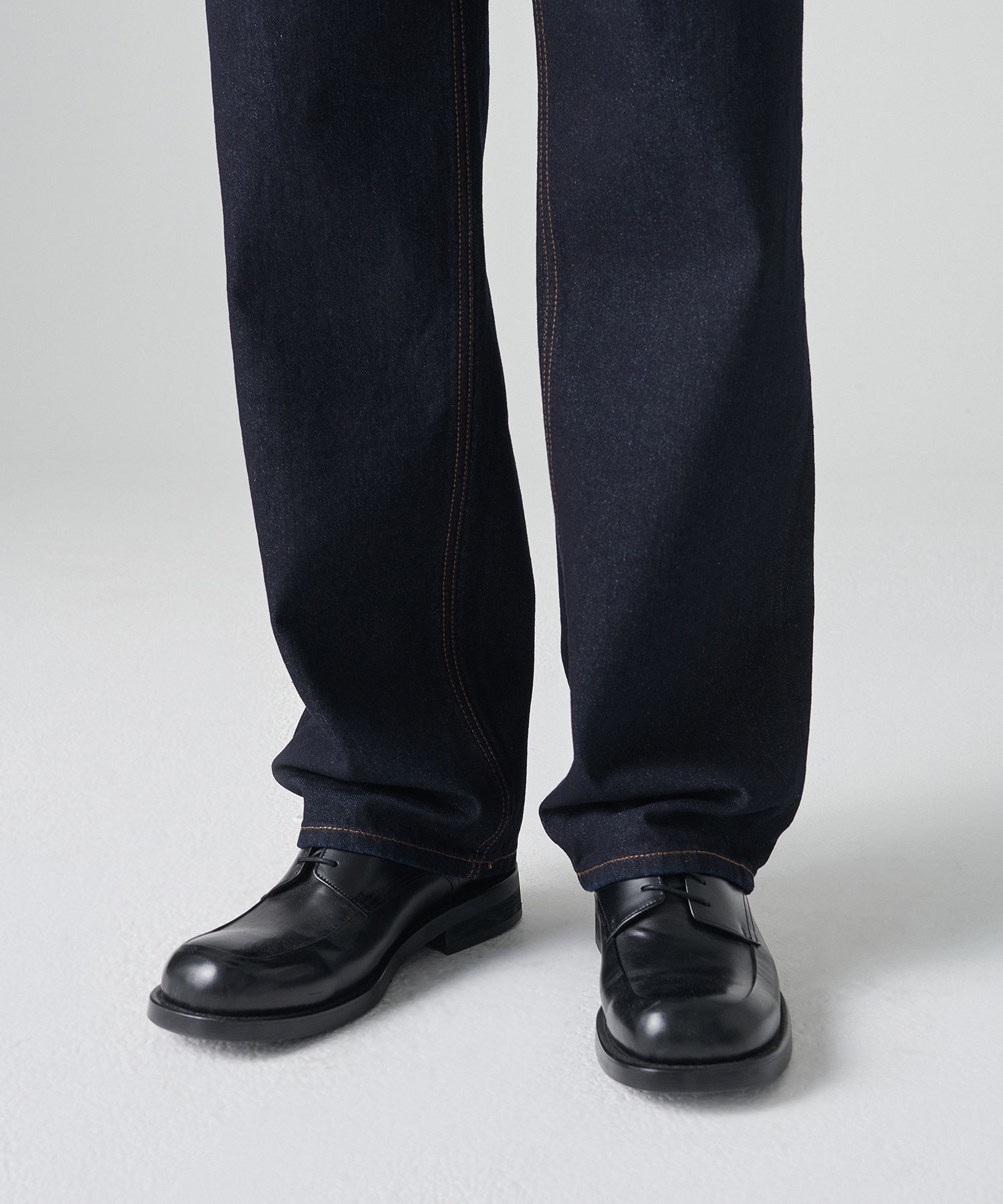 MUSINSA | MUSINSA STANDARD Loose Straight Denim Pants [Deep