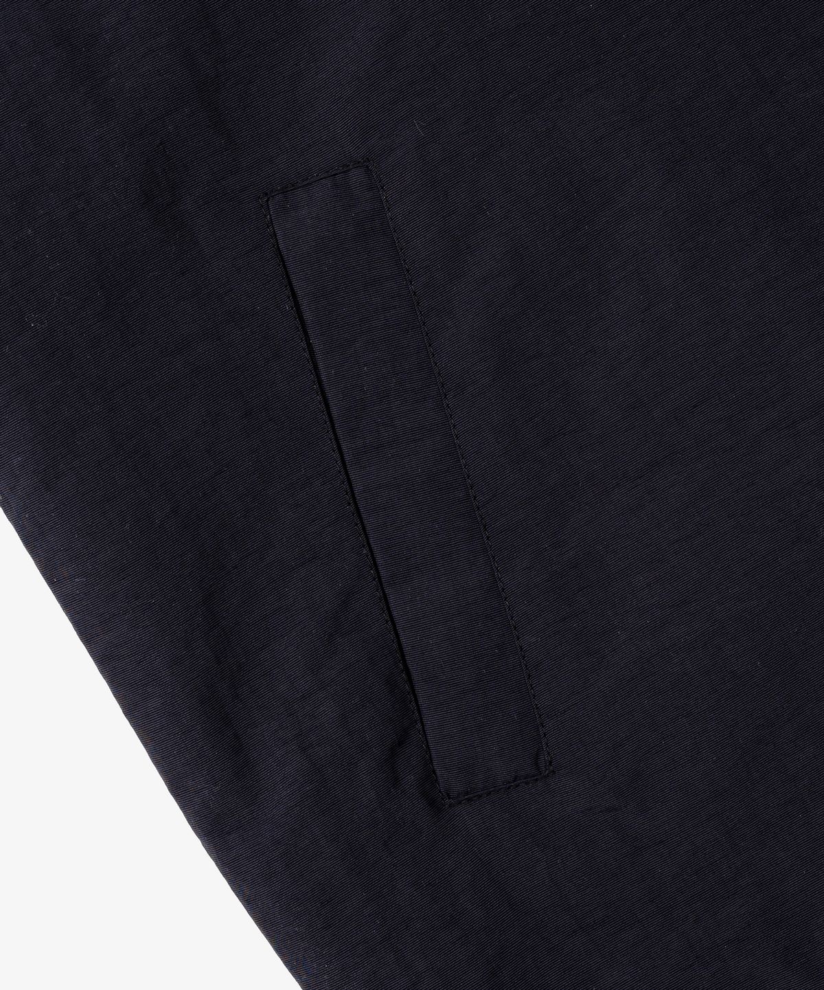 토피(TOFFEE) 하이넥 나일론 후드 집업 베스트 (DARK NAVY)