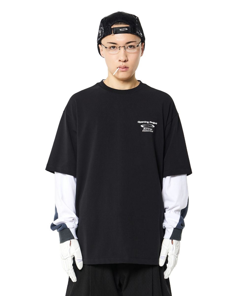 MUSINSA | OPENING PROJECT Essential T Shirt - Black