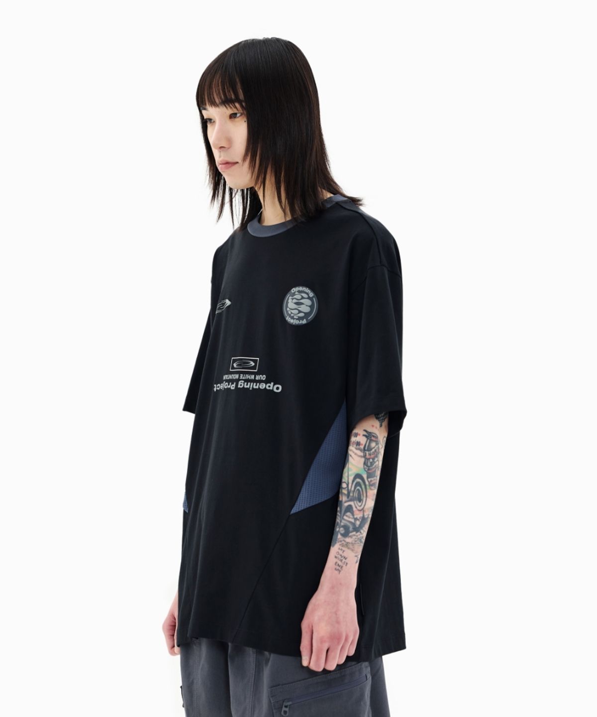 오프닝프로젝트(OPENING PROJECT) Team Play T Shirt - Black