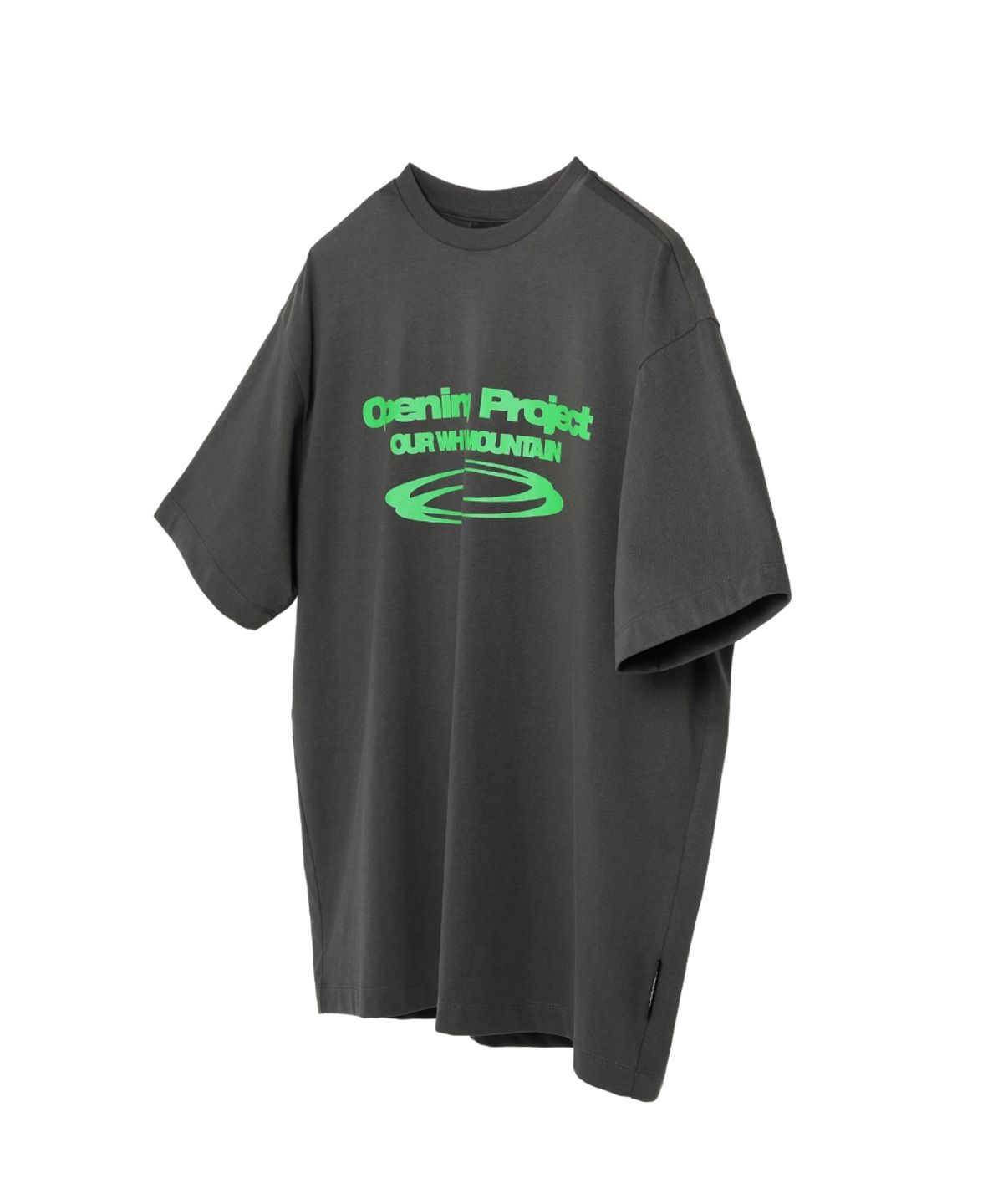 오프닝프로젝트(OPENING PROJECT) Identity T Shirt - Charcoal