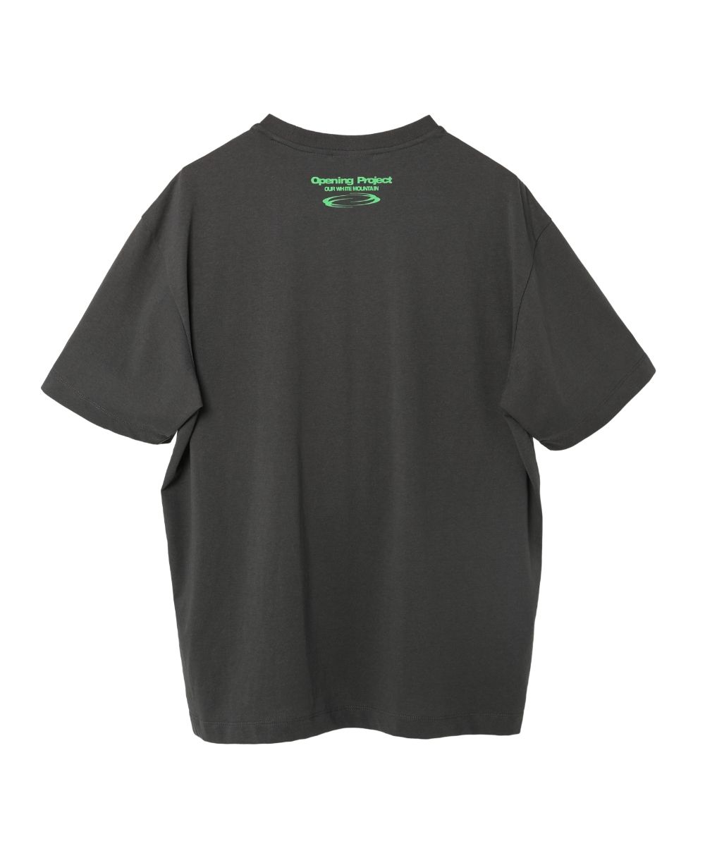 MUSINSA | OPENING PROJECT Identity T Shirt - Charcoal