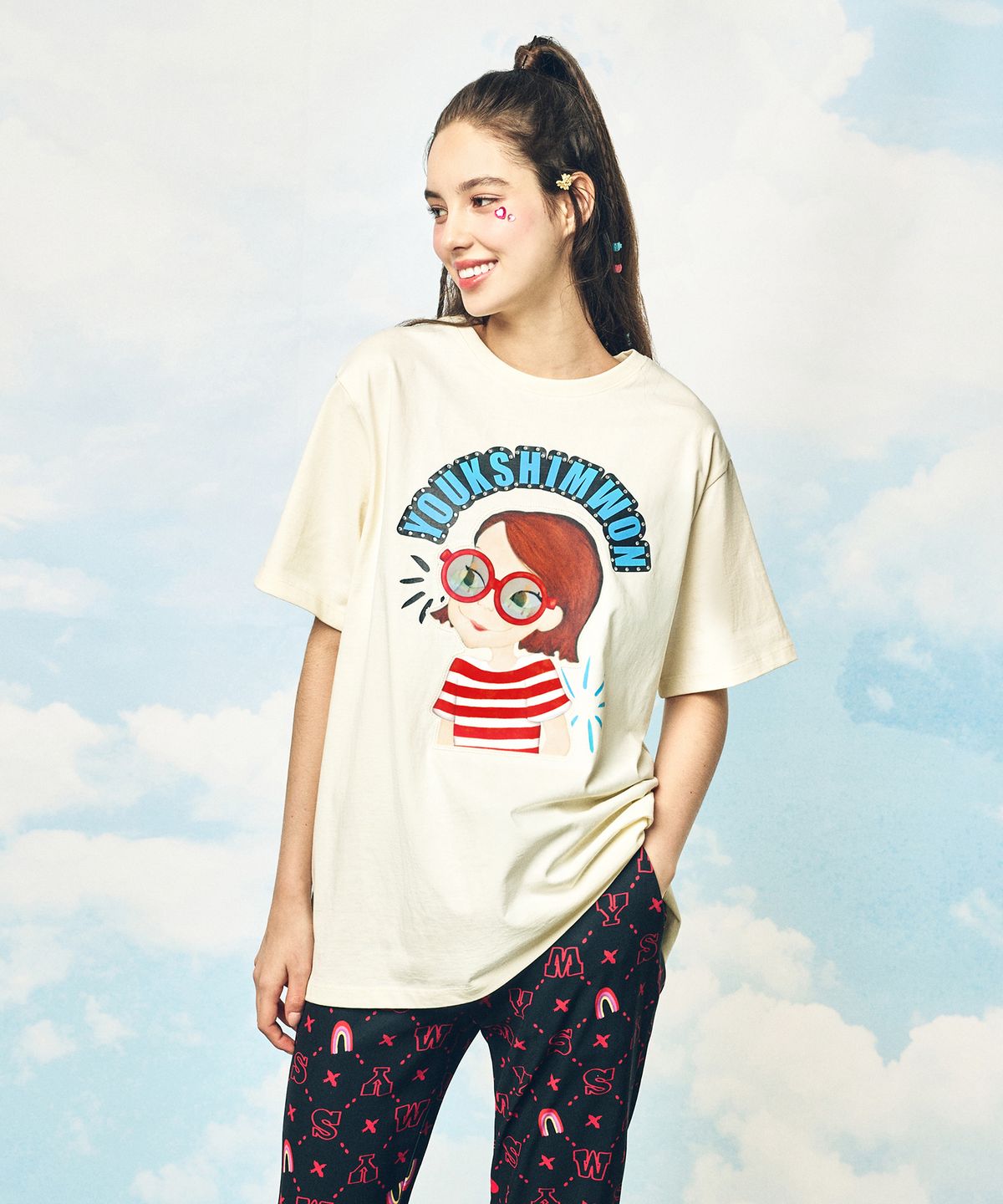 육심원(YOUK SHIM WON) 페스티벌티셔츠 F 리아