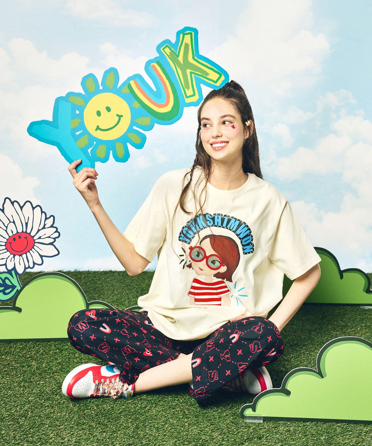 육심원(YOUK SHIM WON) 페스티벌티셔츠 F 리아