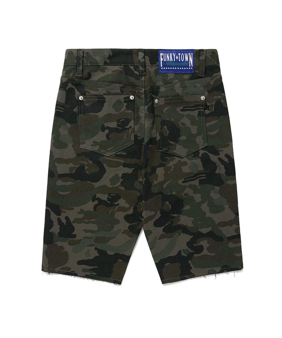 카비시(CAVISH) W WOODLAND BIKER SHORTS CAMO(CV2DMUPA14A)
