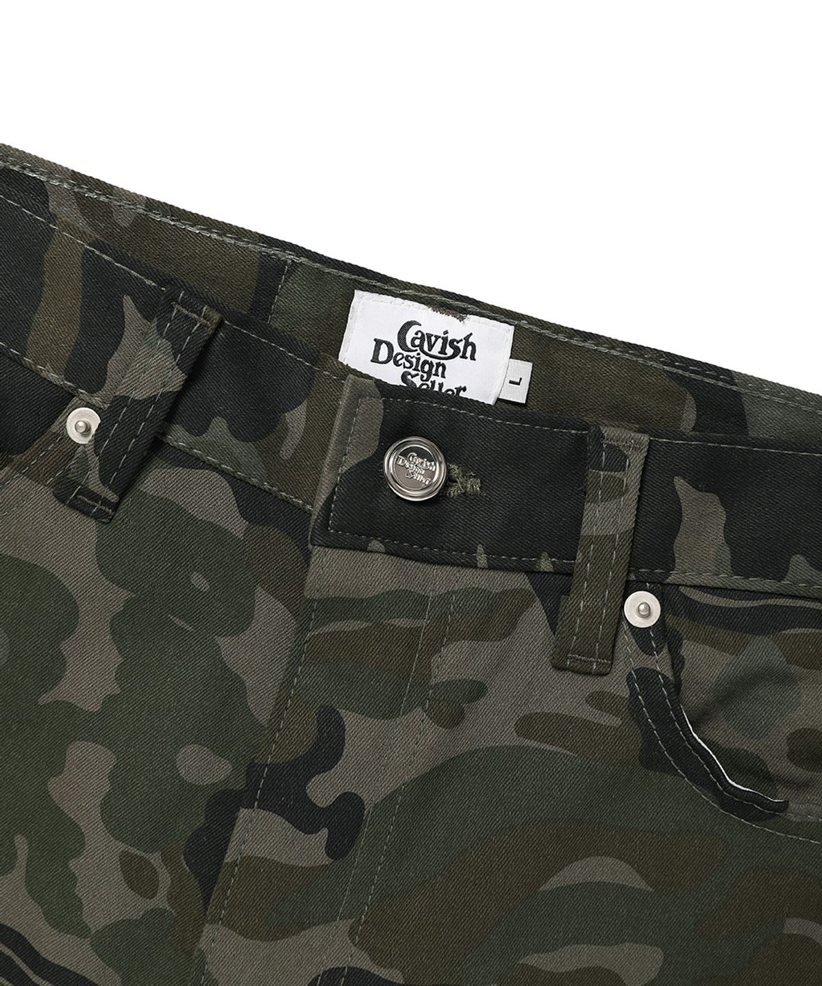 카비시(CAVISH) W WOODLAND BIKER SHORTS CAMO(CV2DMUPA14A)