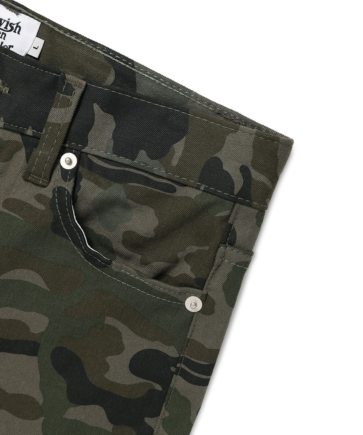 카비시(CAVISH) W WOODLAND BIKER SHORTS CAMO(CV2DMUPA14A)