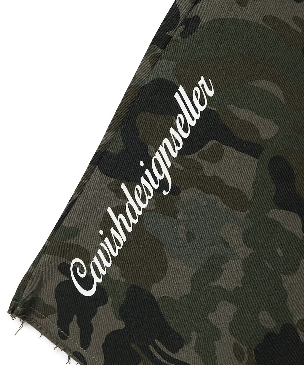 카비시(CAVISH) W WOODLAND BIKER SHORTS CAMO(CV2DMUPA14A)