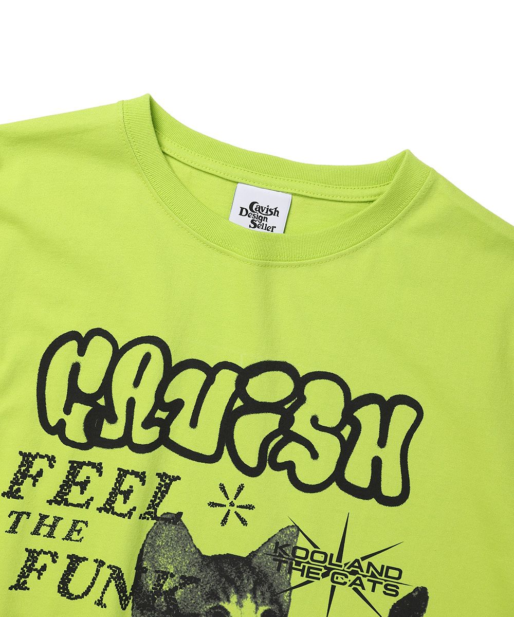 【Cavish】23SS  GO-GO SS TEE Kush Groove Groovy G International T-Shirt