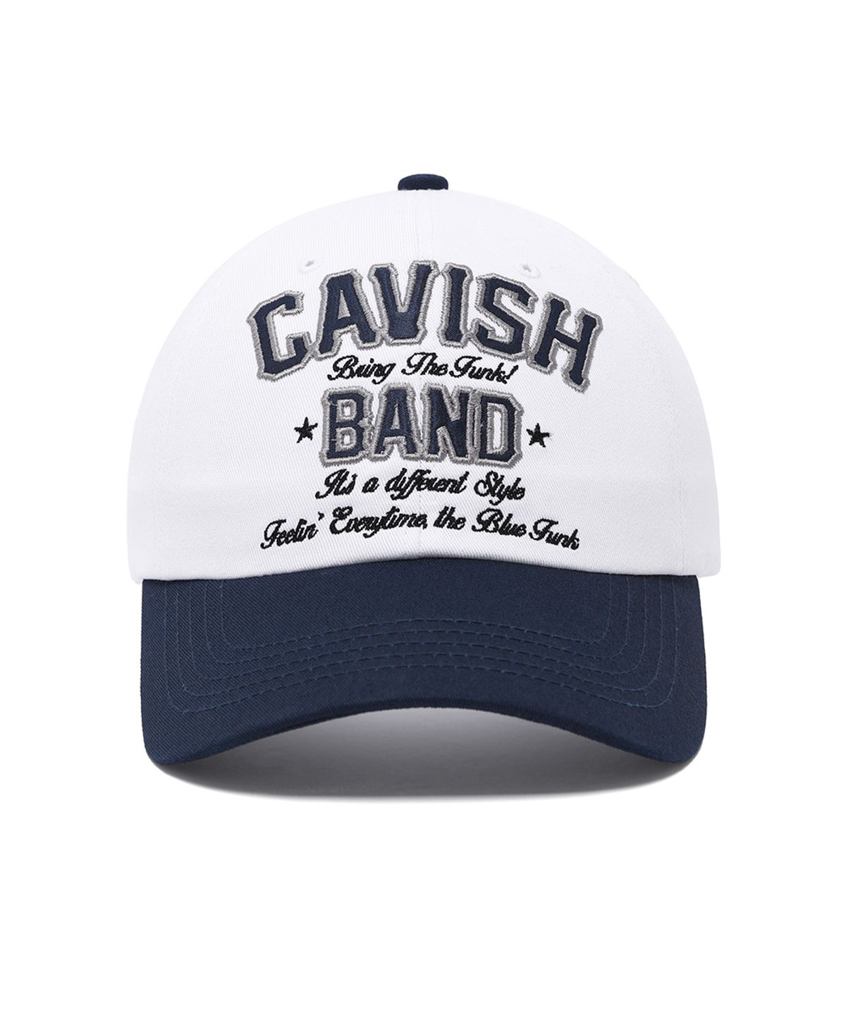 카비시(CAVISH) ARCH SCRIPT BALL CAP WHITE(CV2DSUAB21A)