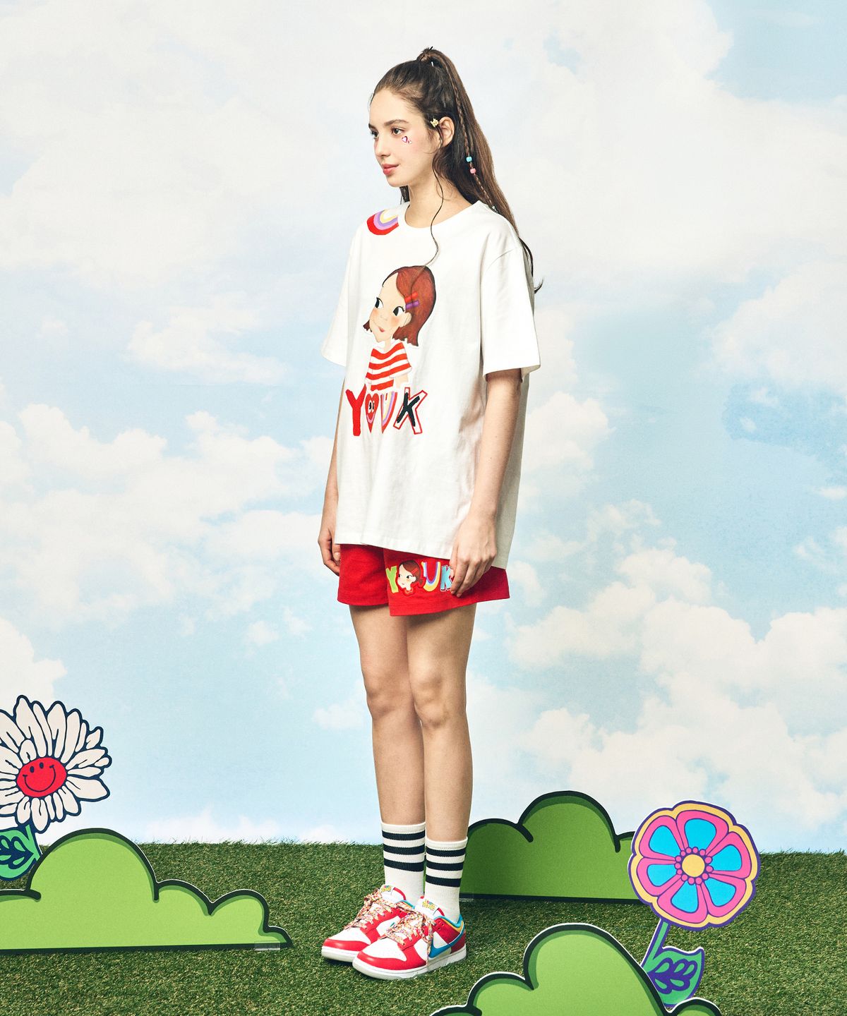 육심원(YOUK SHIM WON) 스마일티셔츠 F 리아