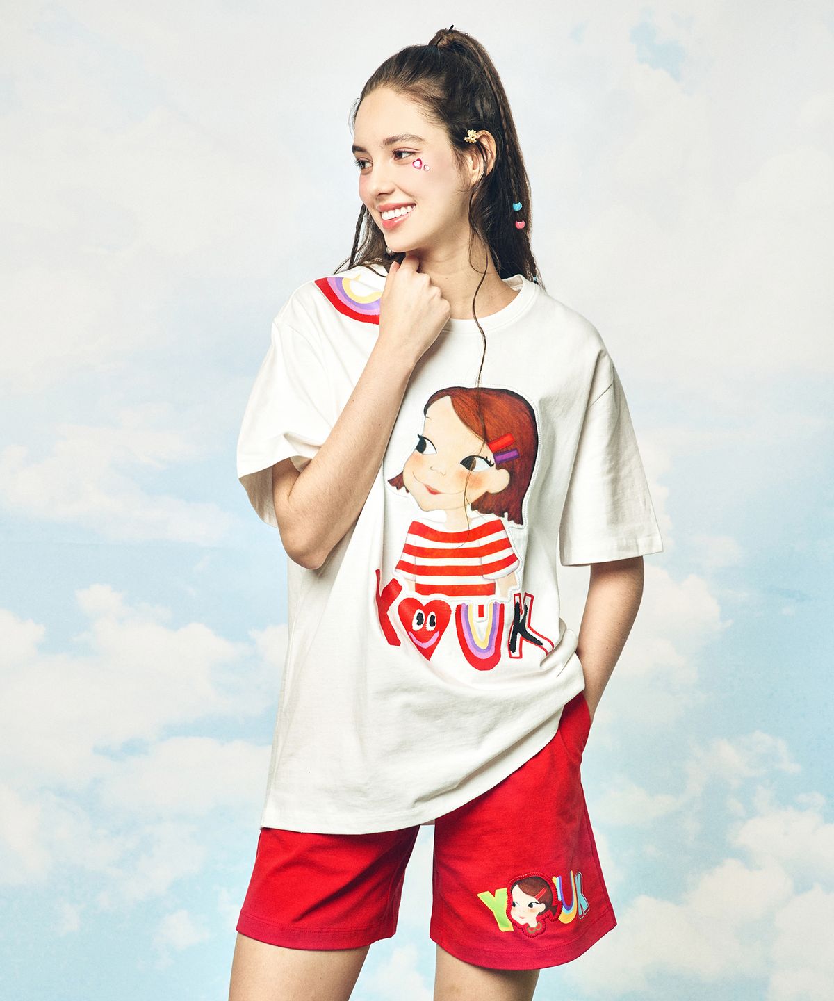 육심원(YOUK SHIM WON) 스마일티셔츠 F 리아