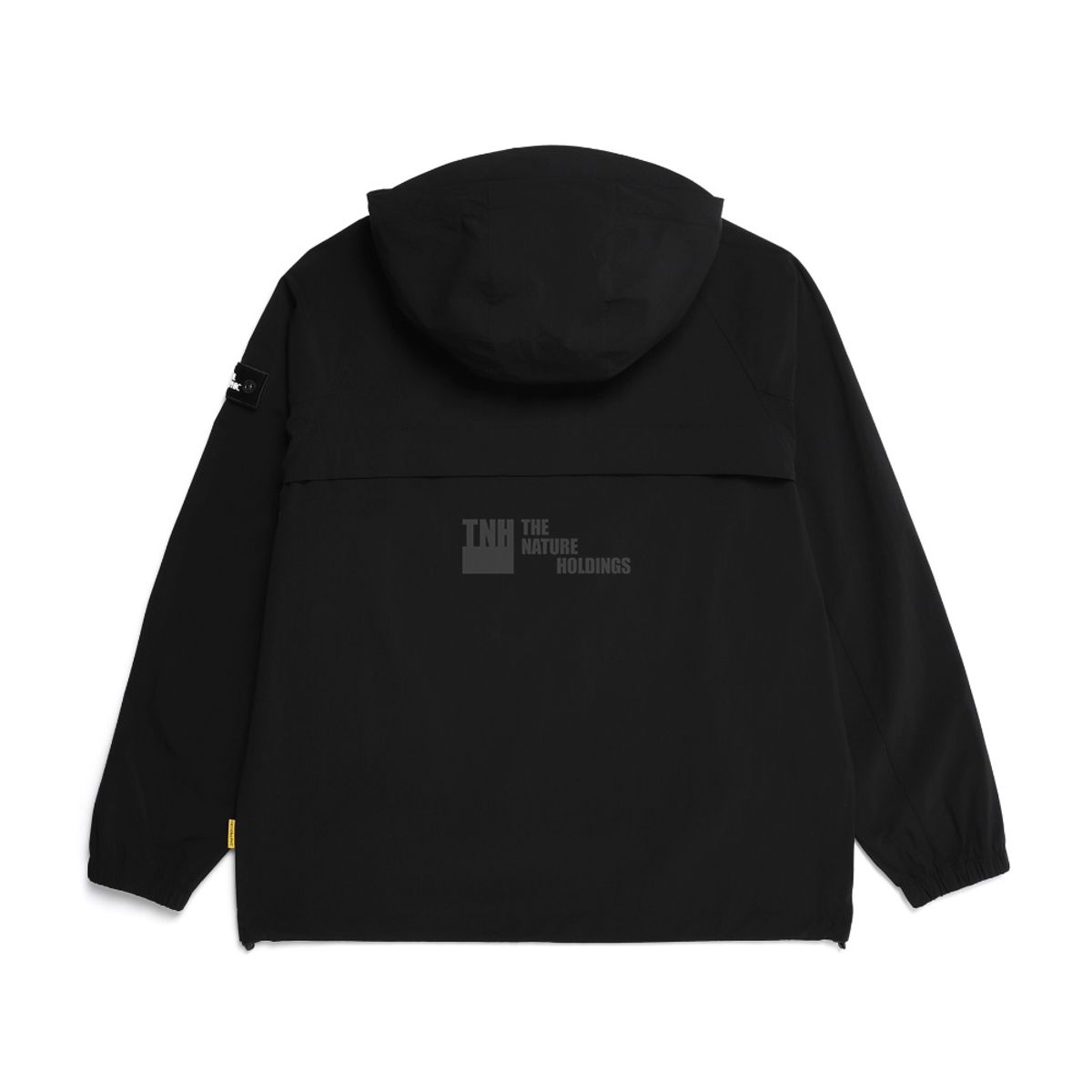 내셔널지오그래픽(NATIONALGEOGRAPHIC) N232UFT940 아델리 경량 우븐 스트레치 긴팔 아노락 점퍼 CARBON BLACK