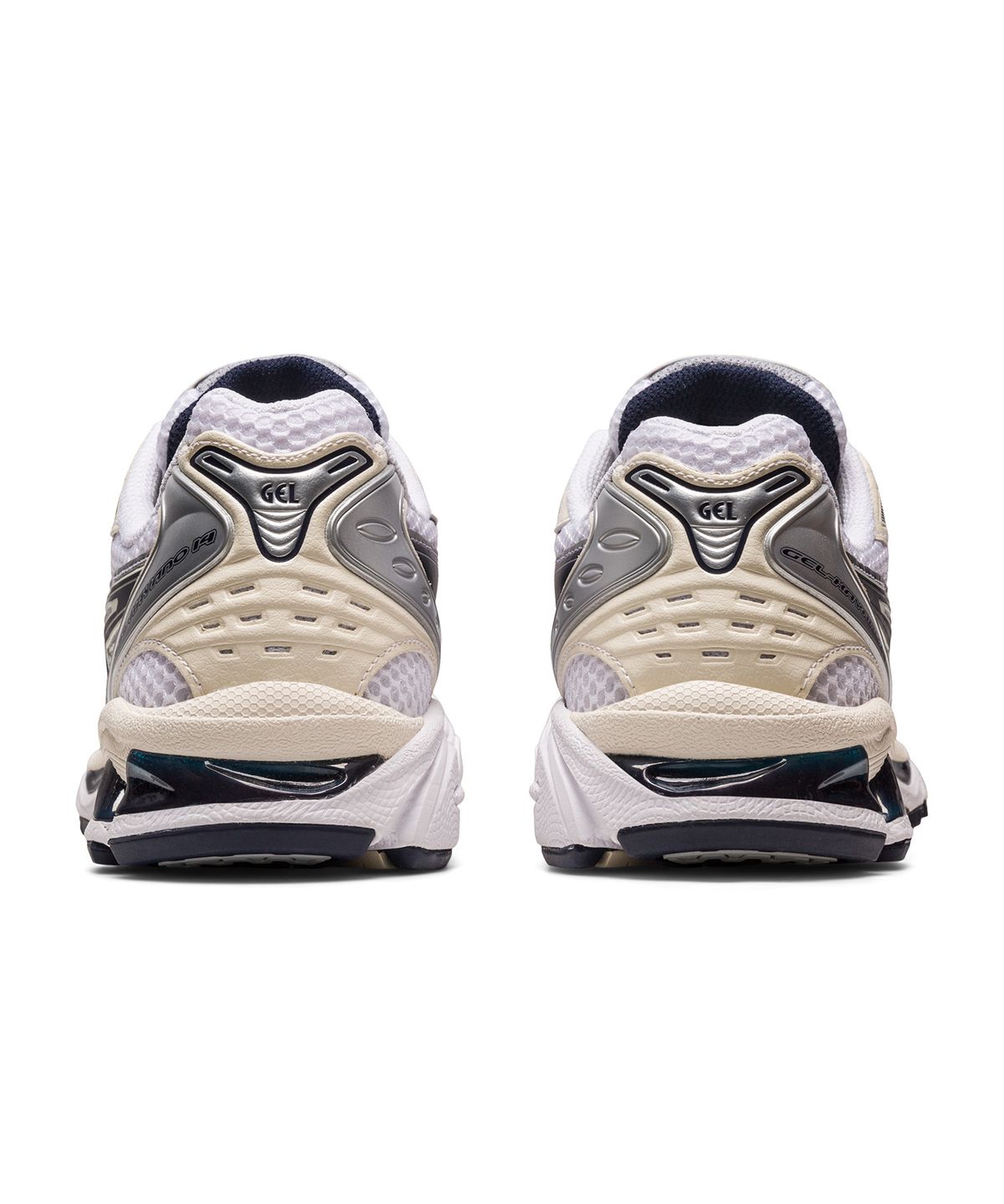 아식스(ASICS) 젤-카야노 14 - 화이트:미드나이트 / 1202A056-109