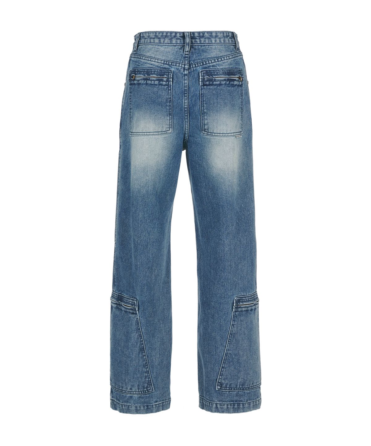 더바이닐하우스(THEVINYLHOUSE) FLIGHT DENIM PANTS BLUE (VH2DSUD100A)