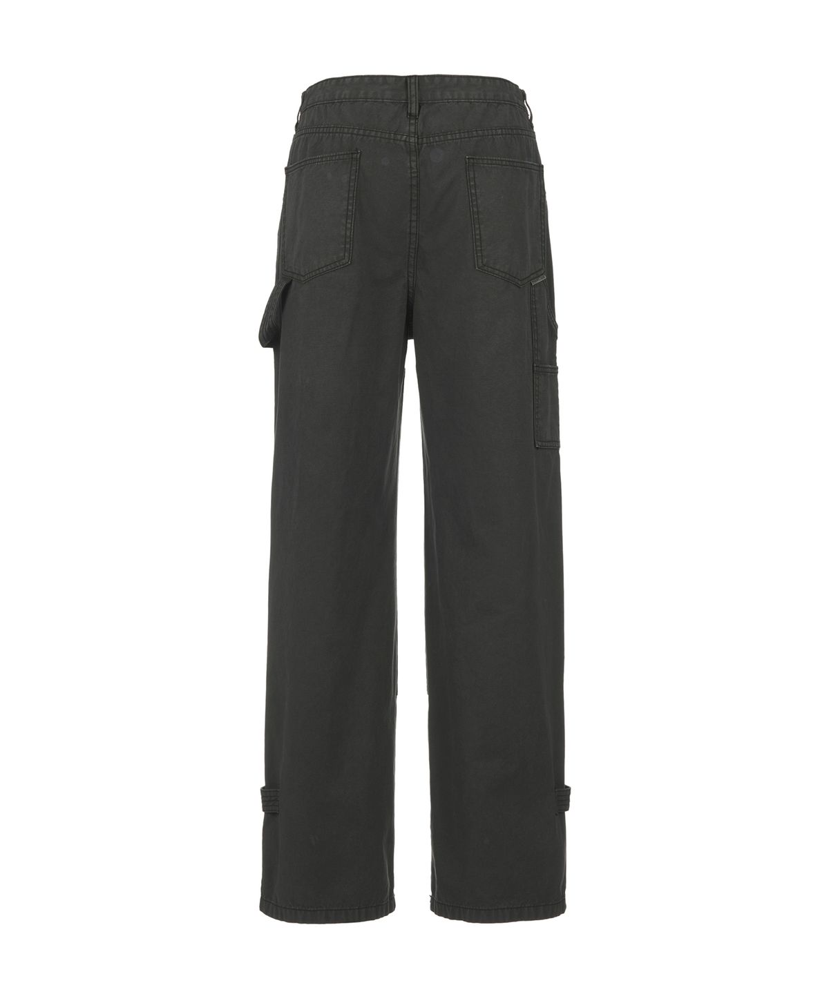 더바이닐하우스(THEVINYLHOUSE) DYED DOUBLE KNEE PANTS CHARCOAL (VH2DSUPA10A)