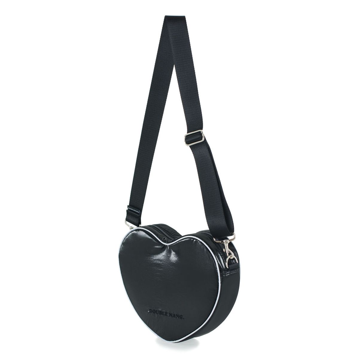 더블낭(DOUBLE NANG) HEART BAG (MIDNIGHT BK)