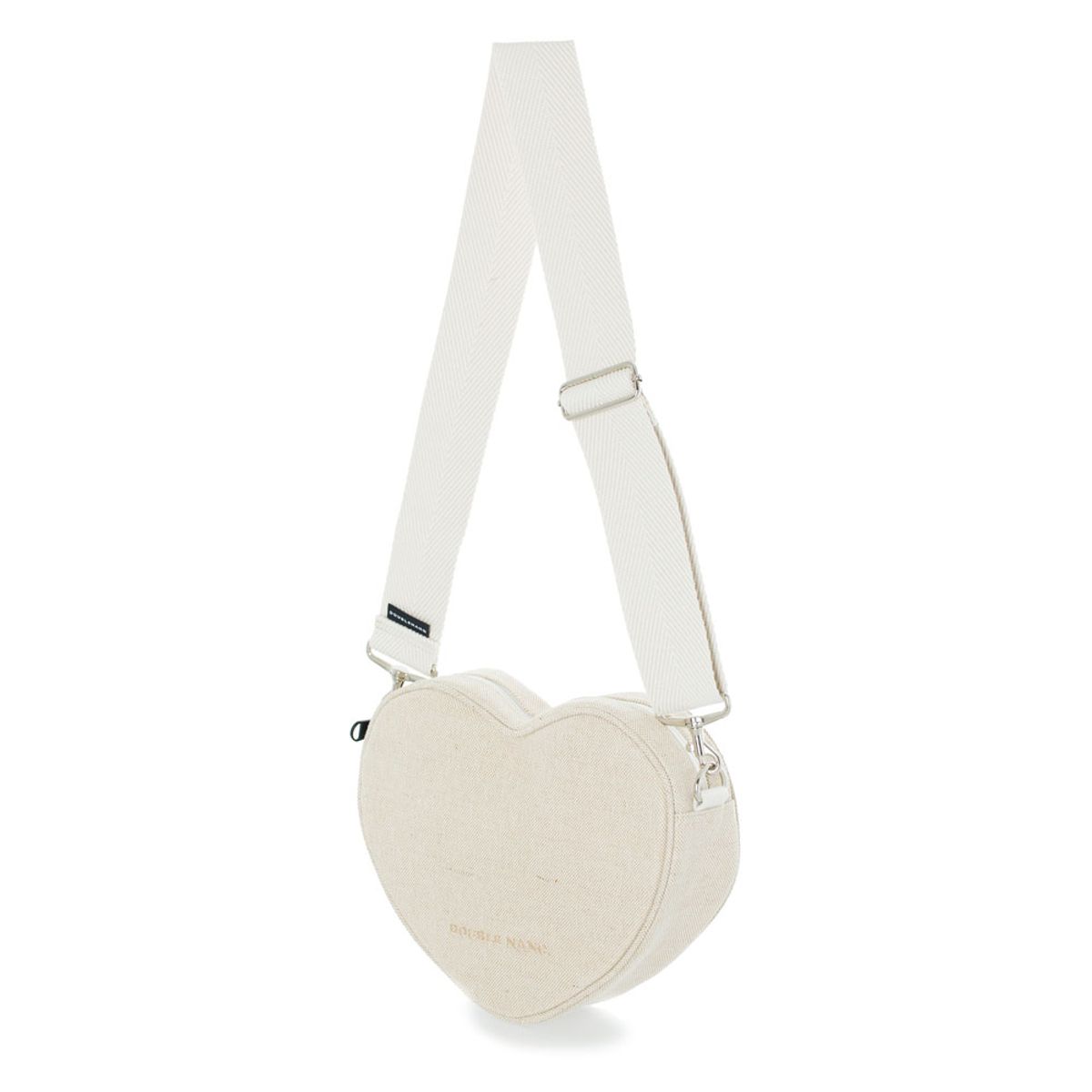 더블낭(DOUBLE NANG) HEART BAG (ROUGH BEIGE)