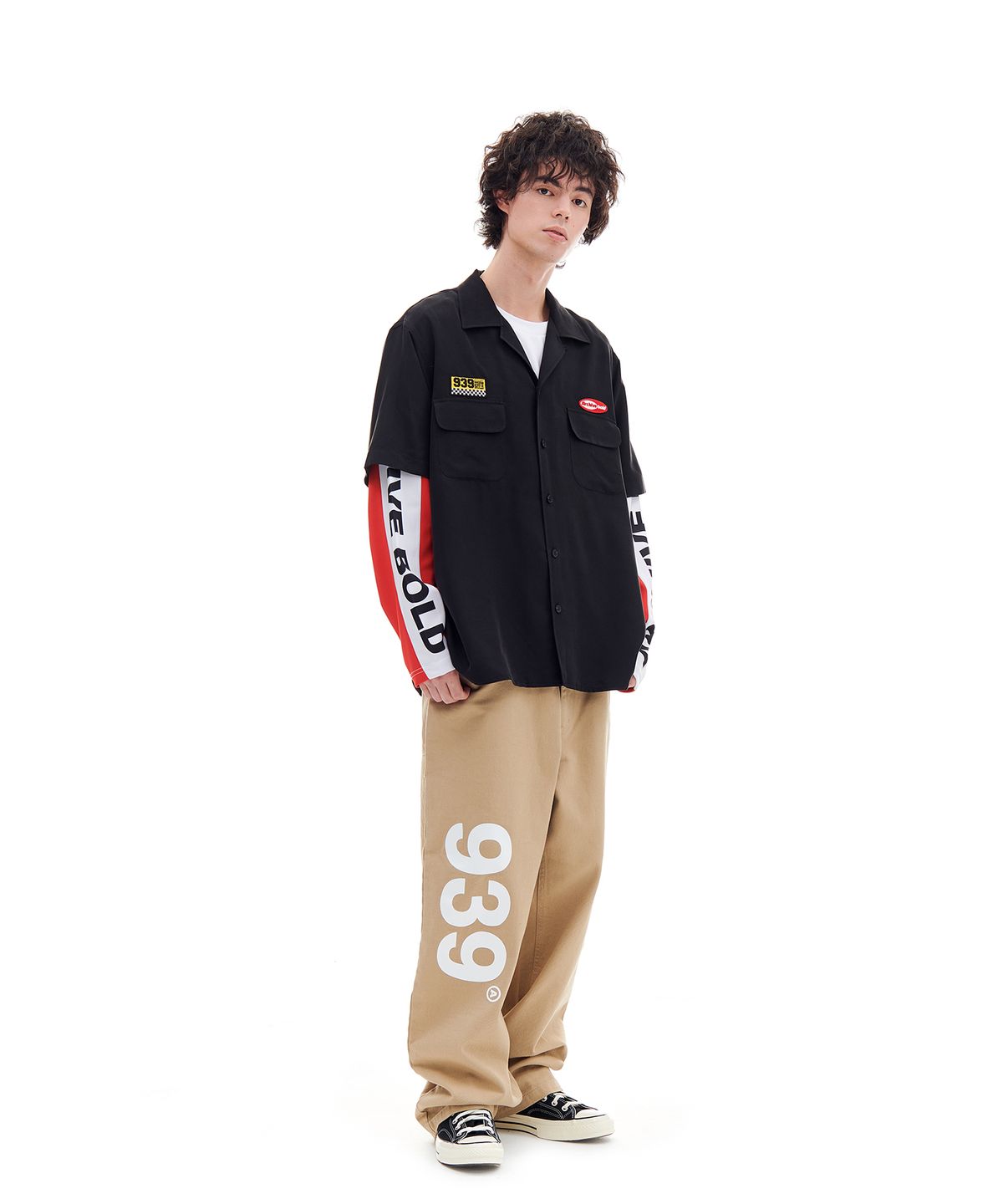 아카이브 볼드(ARCHIVE BOLD) AB RACING SHIRTS (BLACK) - 사이즈 & 후기 | 무신사