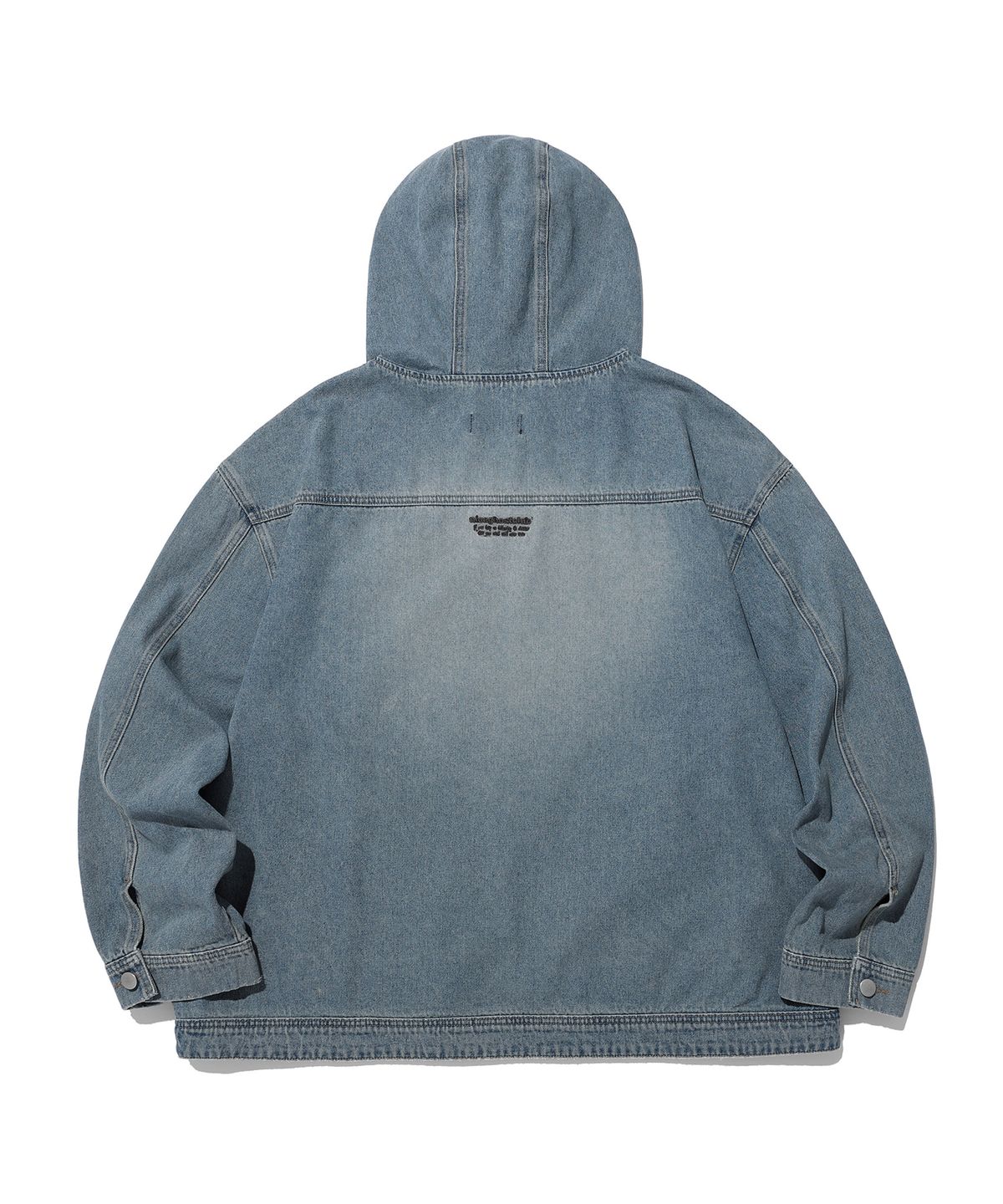나이스고스트클럽(NICEGHOSTCLUB) DENIM PULL OVER JACKET_BLUE(NG2DSUD122A)