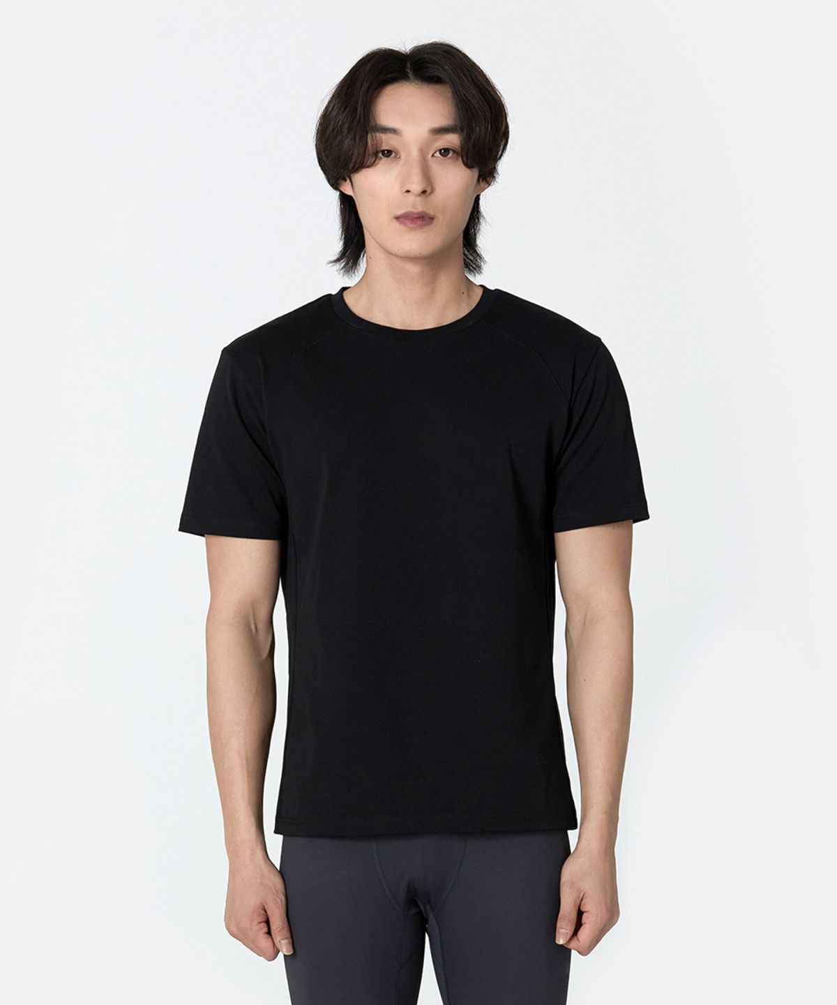 무신사 스탠다드 스포츠(MUSINSA STANDARD SPORTS) 코튼에어 머슬핏 라글란 숏슬리브 (2color)