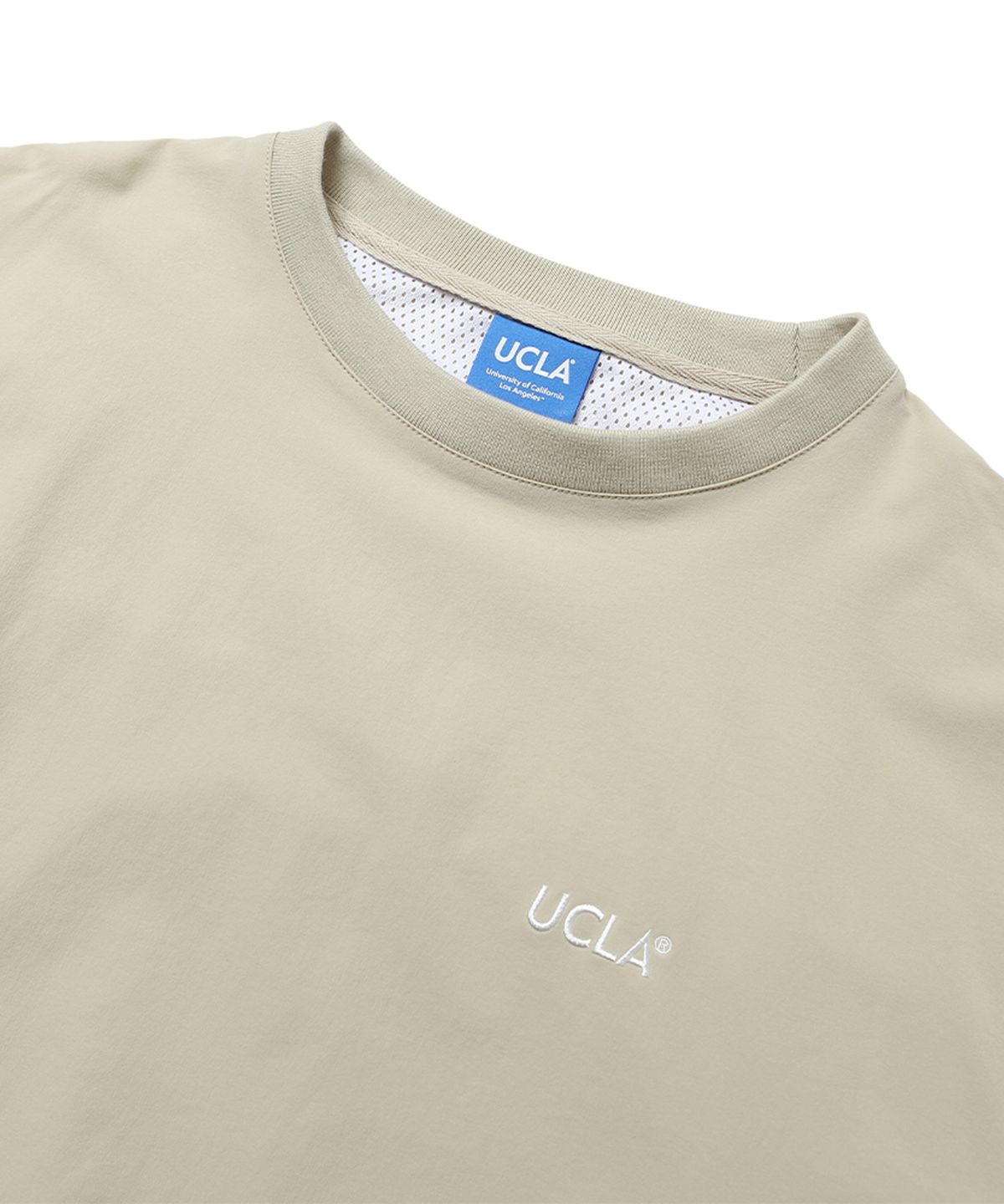 유씨엘에이(UCLA) 우븐탑 셋업 셔츠[BEIGE](UZ1LS10_25)