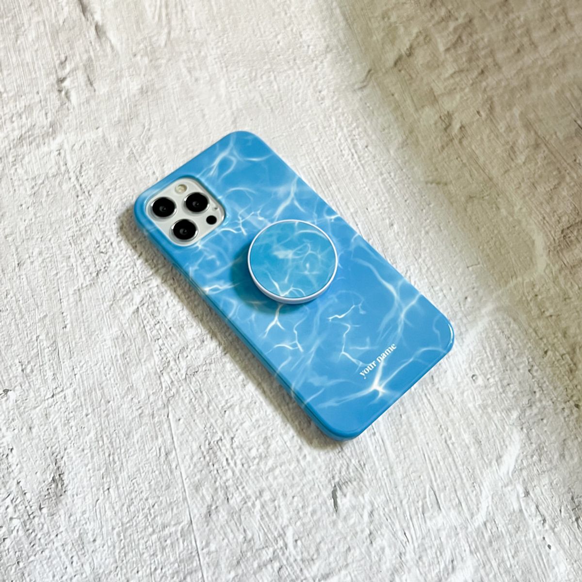 에이쓰리비쓰리(A3B3) (Phone Case) Blur Blue