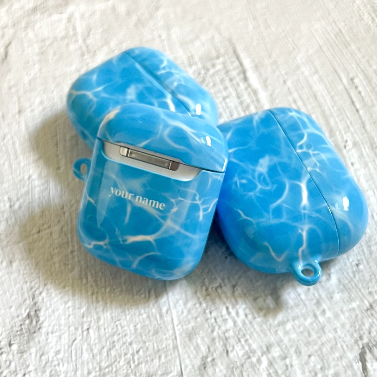 에이쓰리비쓰리(A3B3) (Airpods Case) Blur Blue