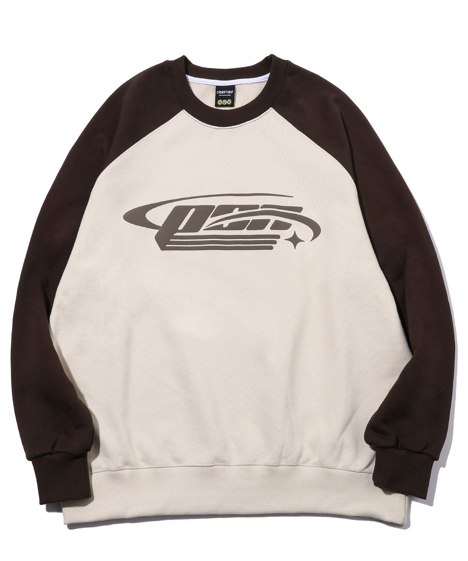 ★CPGN STUDIO★Shooting Logo Reglan SweatShirt★関税込★ MUSINSA | CPGN STUDIO Shooting Logo Reglan Sweatshirt Beige
