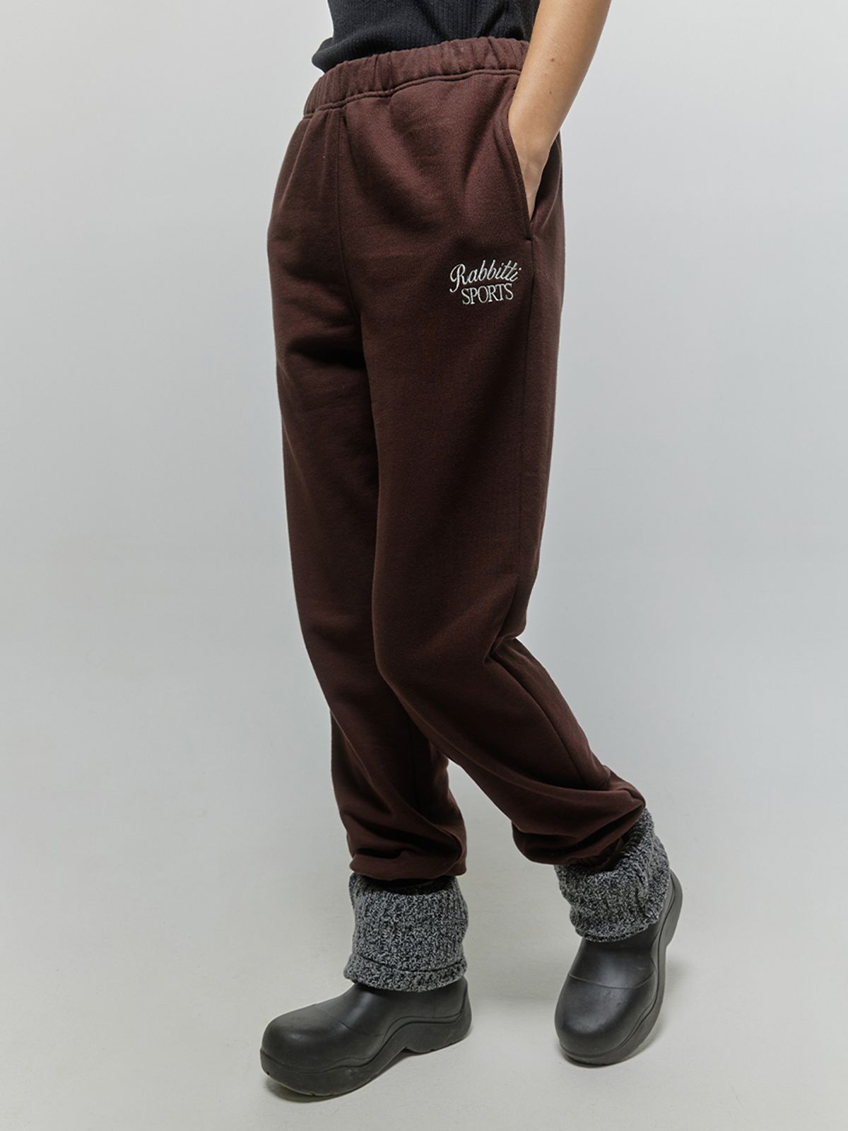 래비티 스포츠(RABBITTI SPORTS) RB Sports Sweatpants Brown
