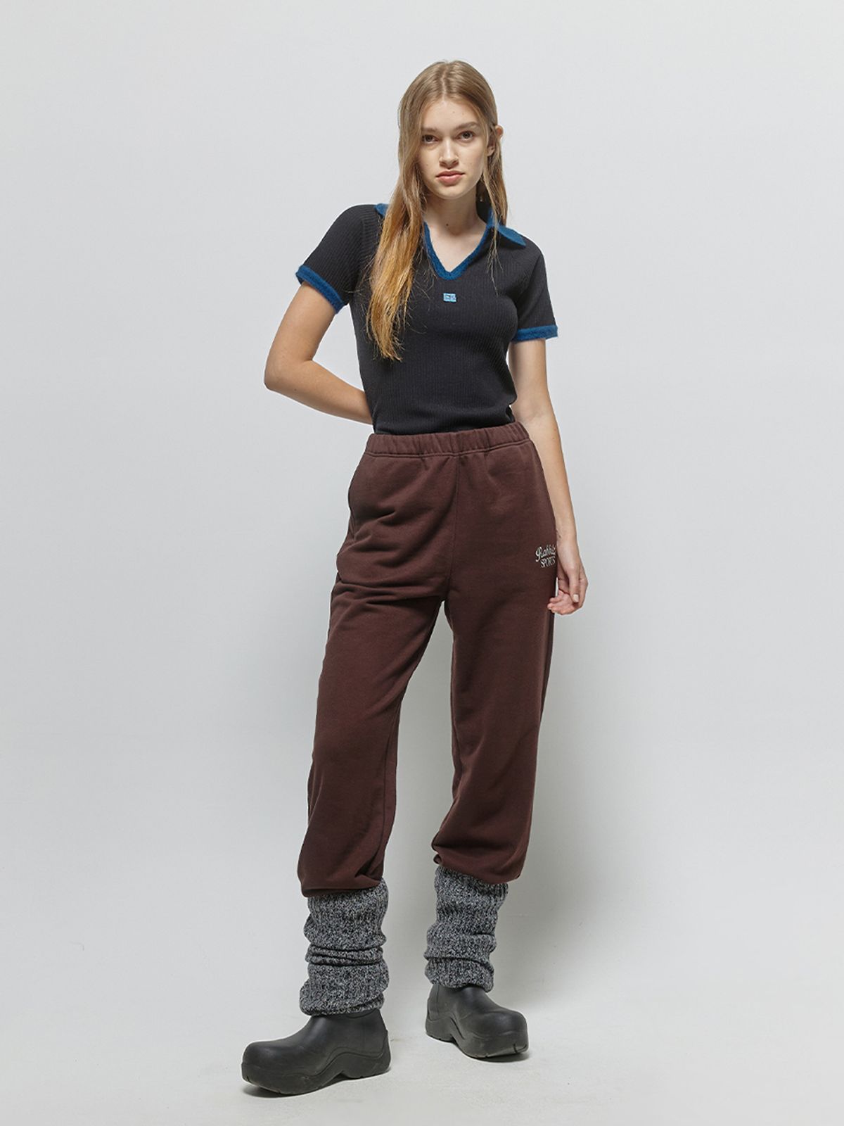 래비티 스포츠(RABBITTI SPORTS) RB Sports Sweatpants Brown