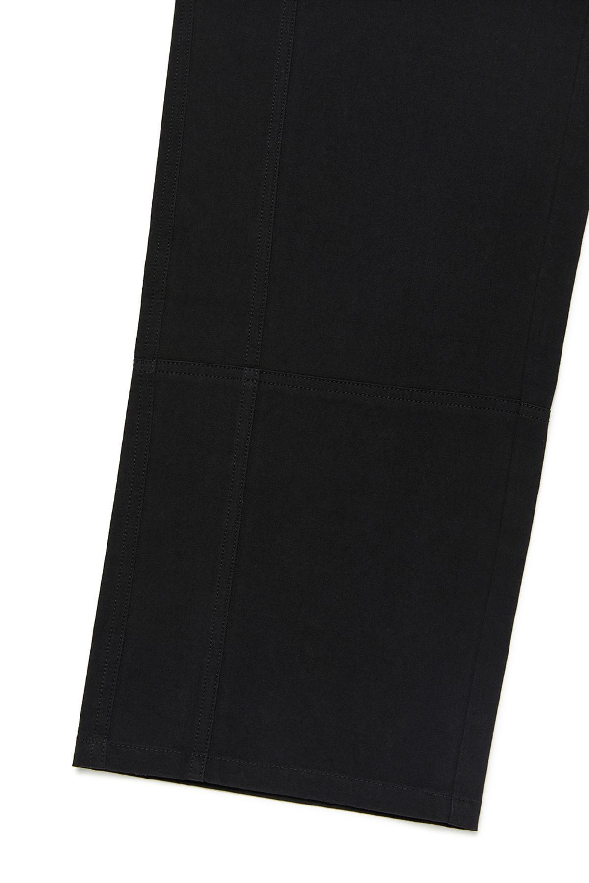 커렌트(CURRENT) STRAIGHT COTTON PANTS [BLACK]