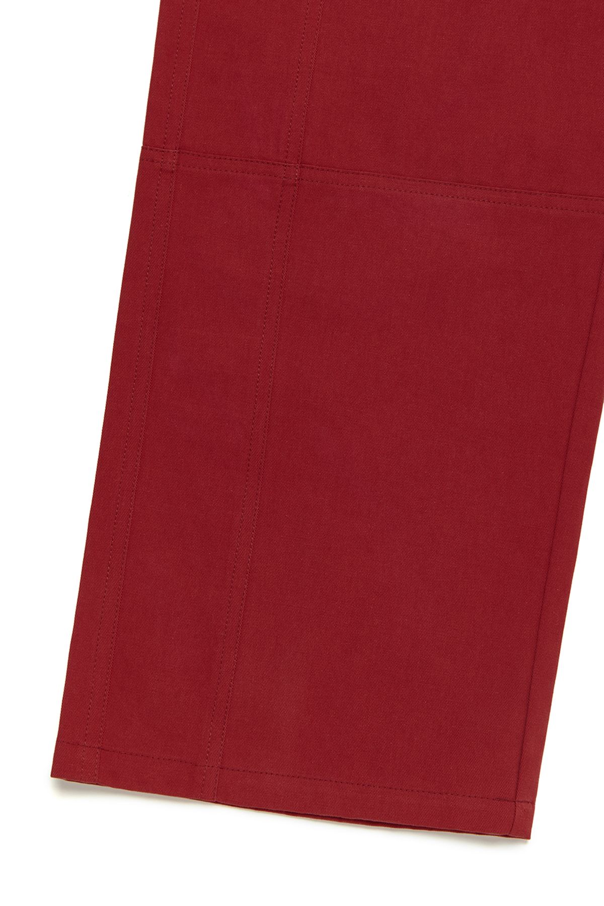 커렌트(CURRENT) STRAIGHT COTTON PANTS [RED]