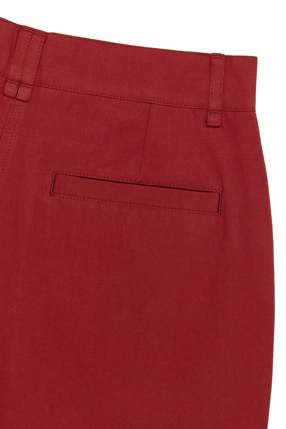 커렌트(CURRENT) STRAIGHT COTTON PANTS [RED]
