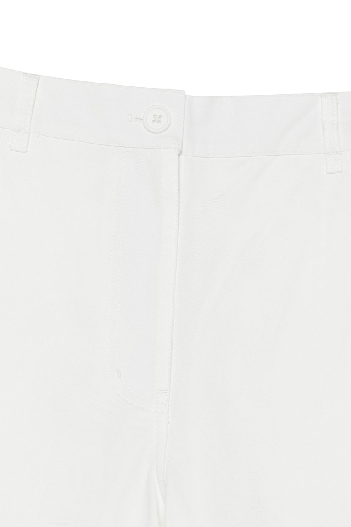 커렌트(CURRENT) STRAIGHT COTTON PANTS [WHITE]