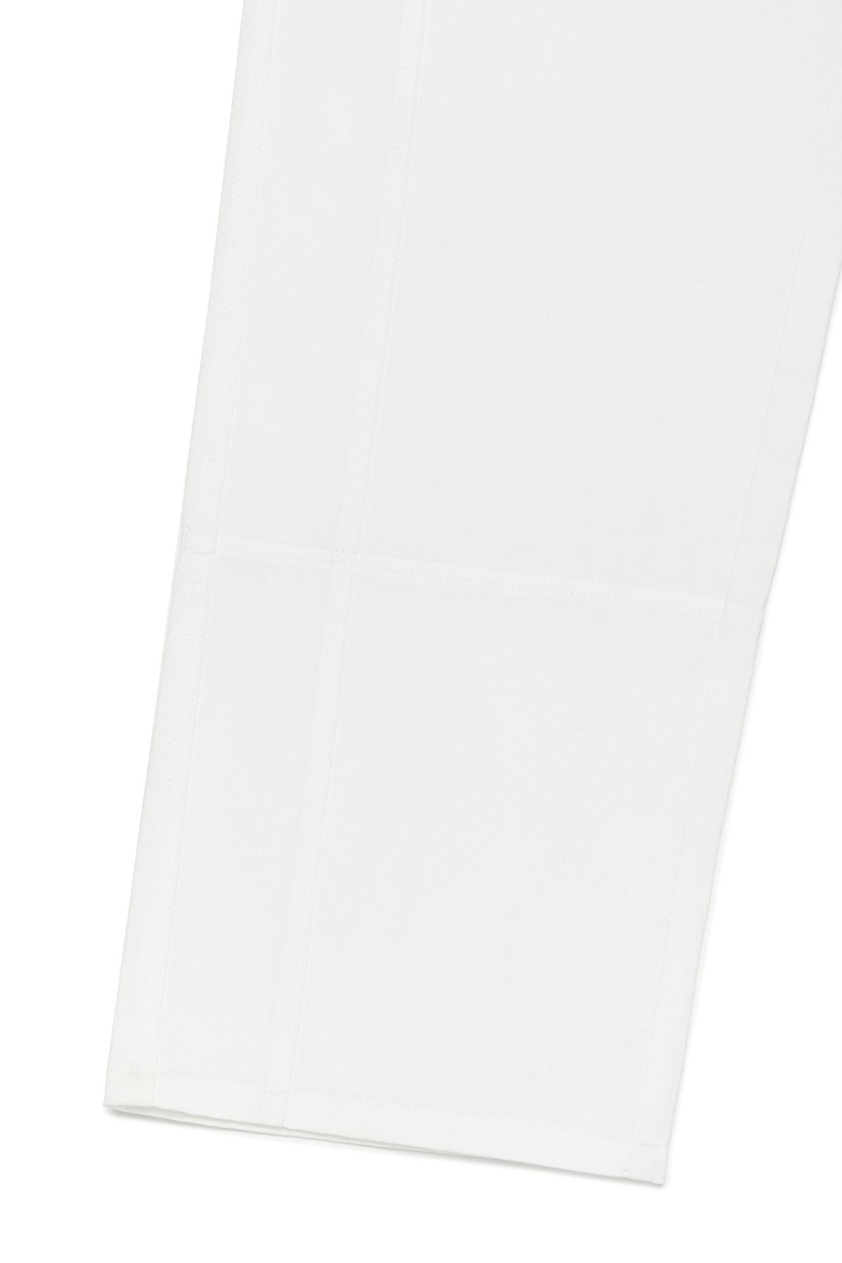 커렌트(CURRENT) STRAIGHT COTTON PANTS [WHITE]