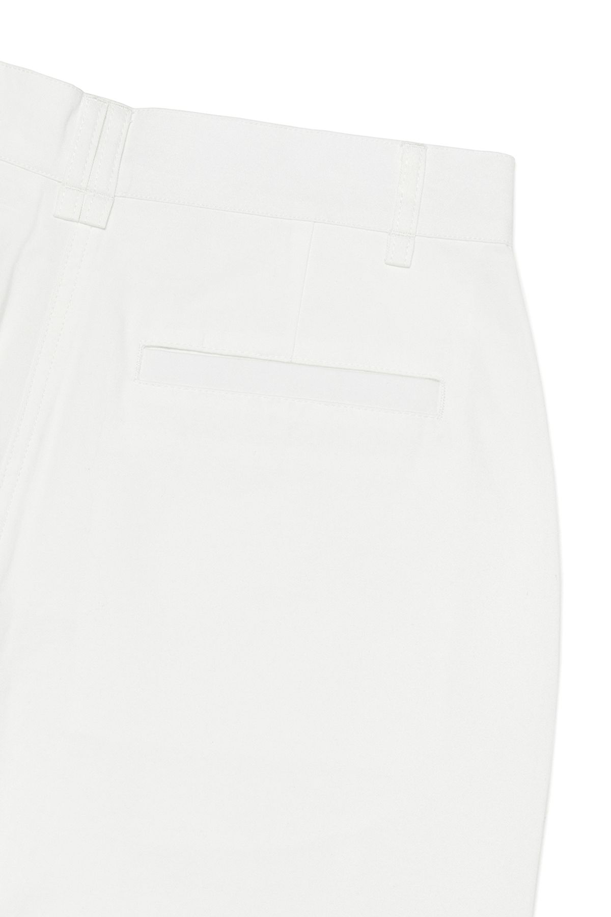 커렌트(CURRENT) STRAIGHT COTTON PANTS [WHITE]