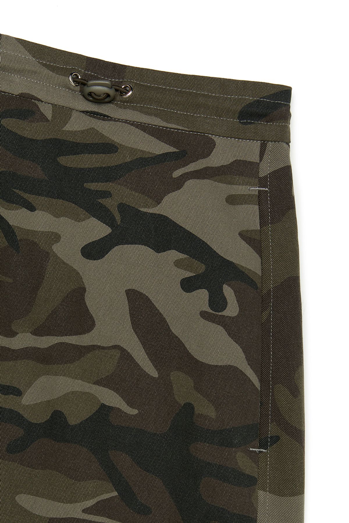 커렌트(CURRENT) CARGO DETAIL LONG SKIRT [KHAKI]