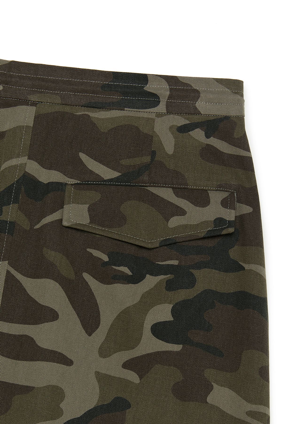 커렌트(CURRENT) CARGO DETAIL LONG SKIRT [KHAKI]