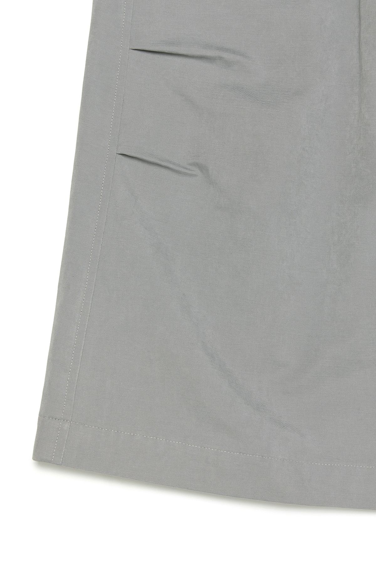커렌트(CURRENT) CARGO DETAIL LONG SKIRT [GREY]