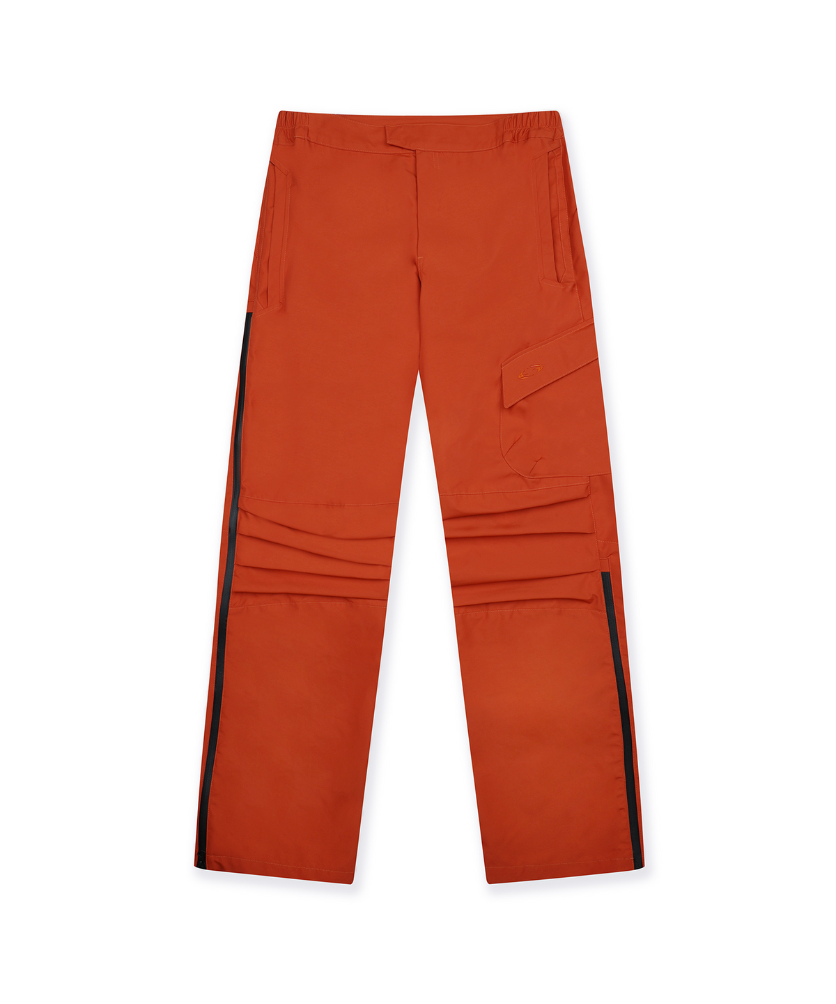 그레일즈(GRAILZ) PINTUCK NYLON PANTS [DARK ORANGE]
