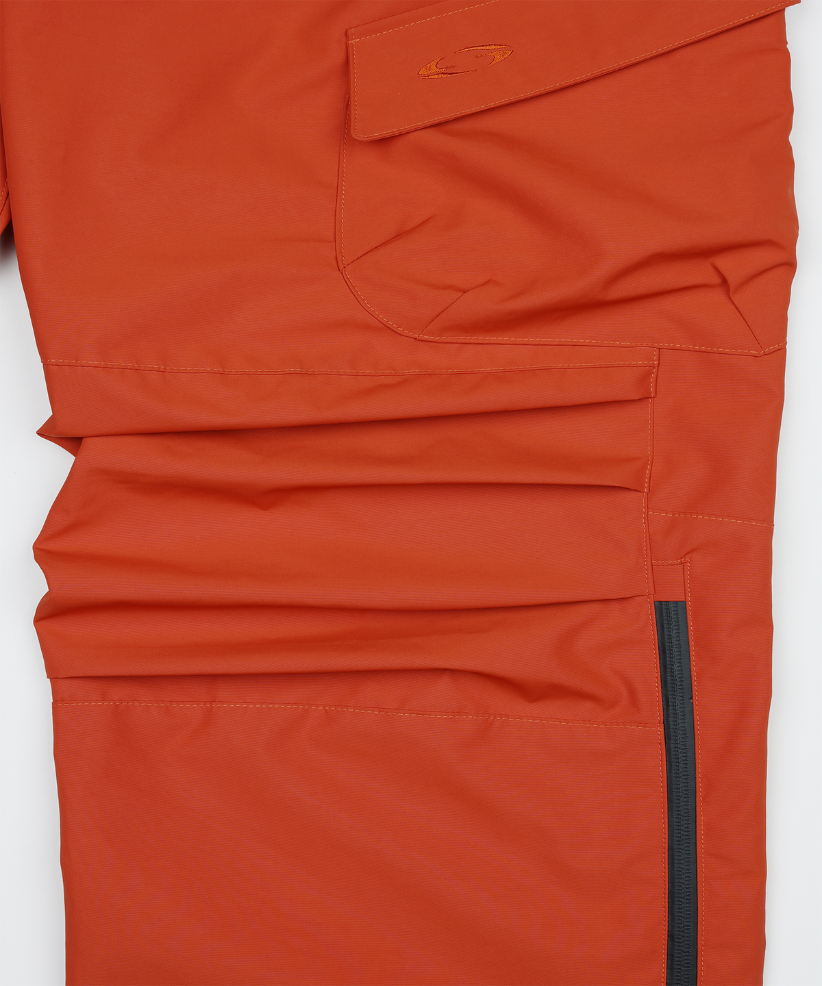 그레일즈(GRAILZ) PINTUCK NYLON PANTS [DARK ORANGE]